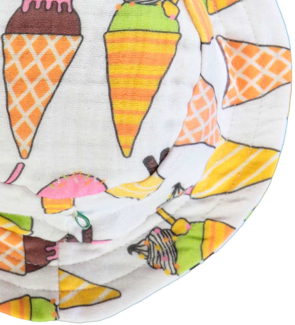 Småfolk Bucket Hat - Cream w. Ice