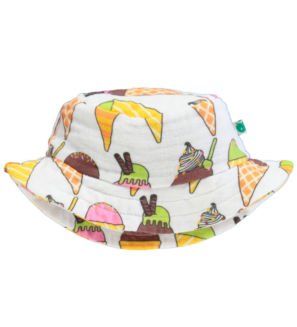 Småfolk Bucket Hat - Cream w. Ice