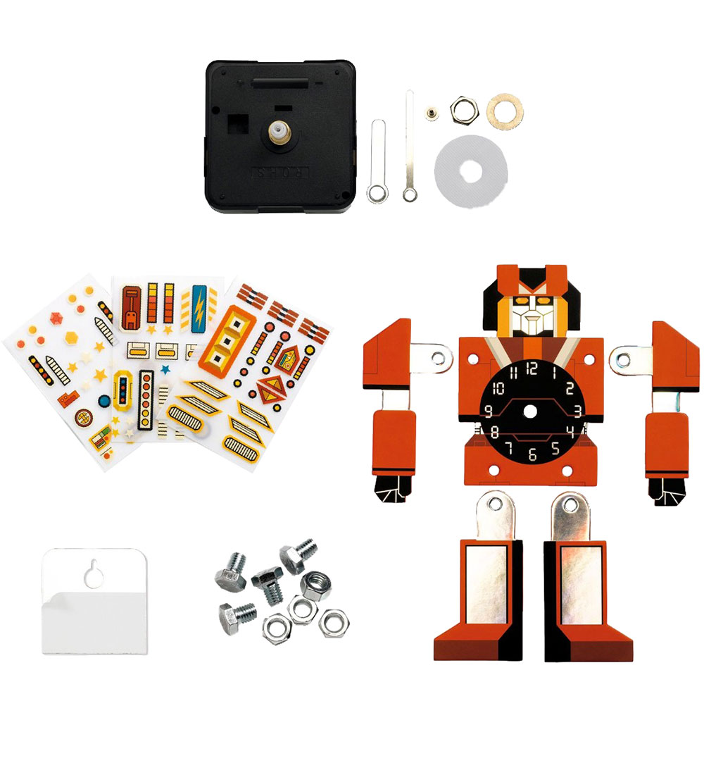 Djeco Creation Set - DIY Clock - Robotime