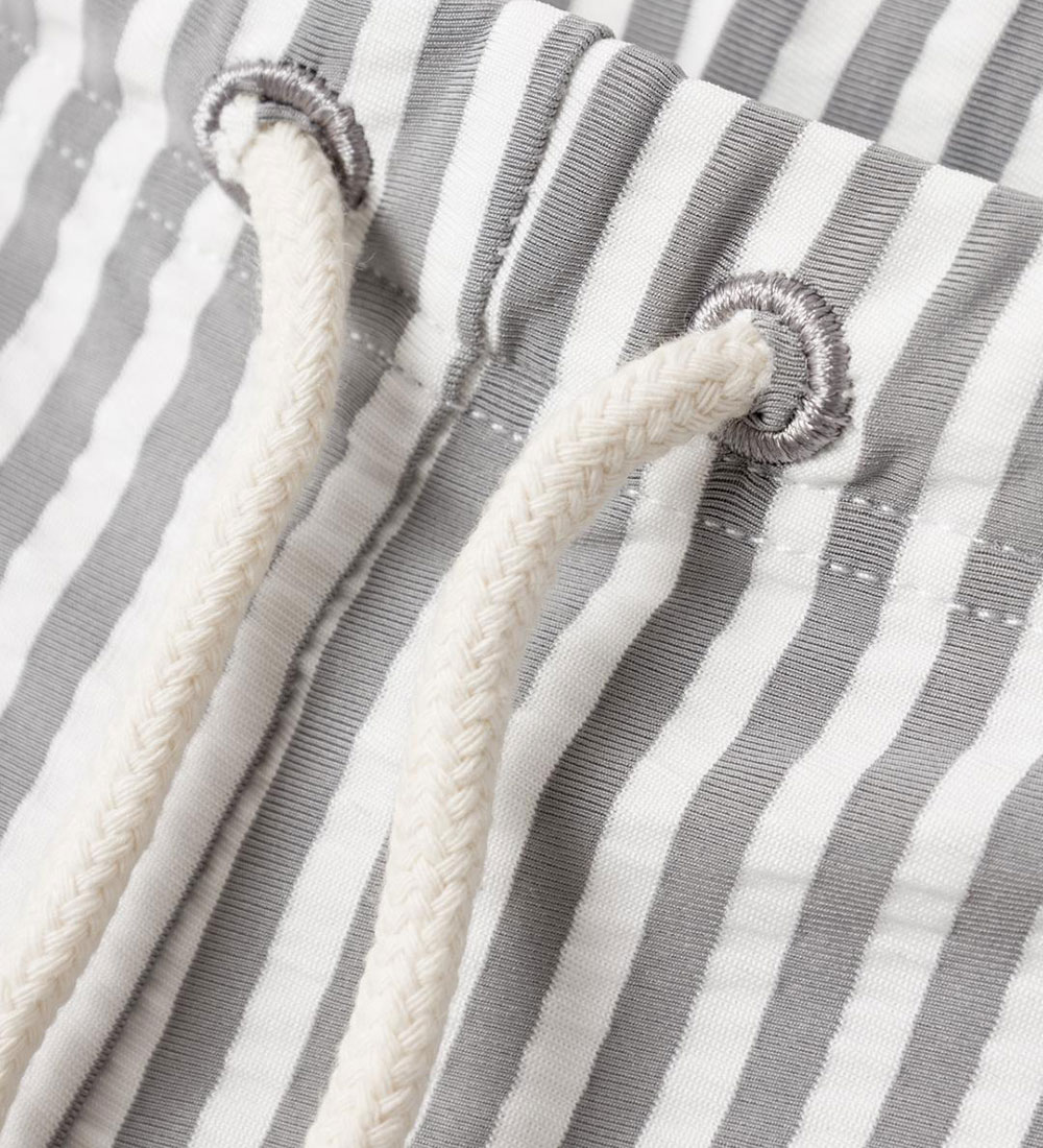 Lil' Atelier Swim Trunks - NbmFarrow - Silver Filigree