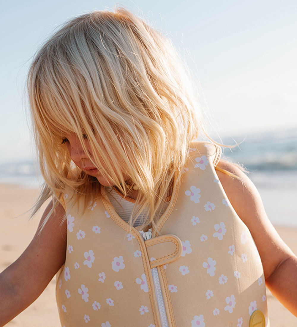 SunnyLife Schwimmweste - Princess Swan - 1-2 Jahre - Butterblume
