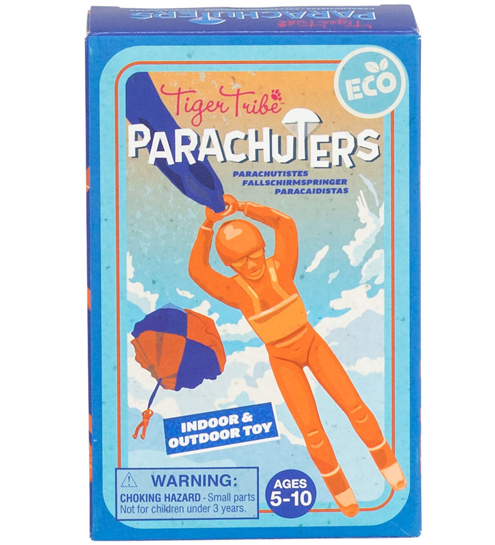 Tiger Tribe Toys - Parachutist - Blue/Orange Asst.