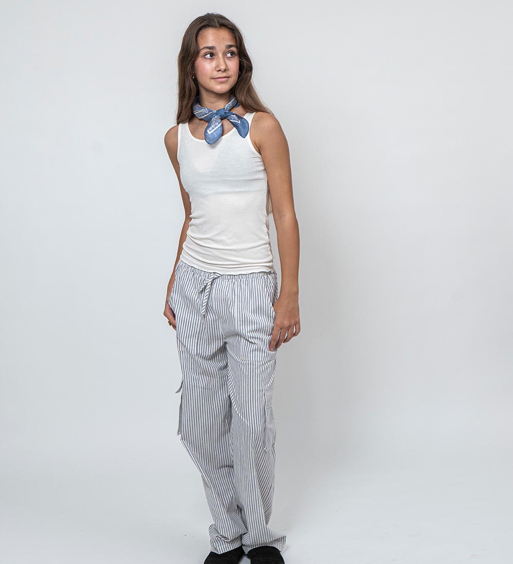 Sofie Schnoor Trousers - Blue Striped