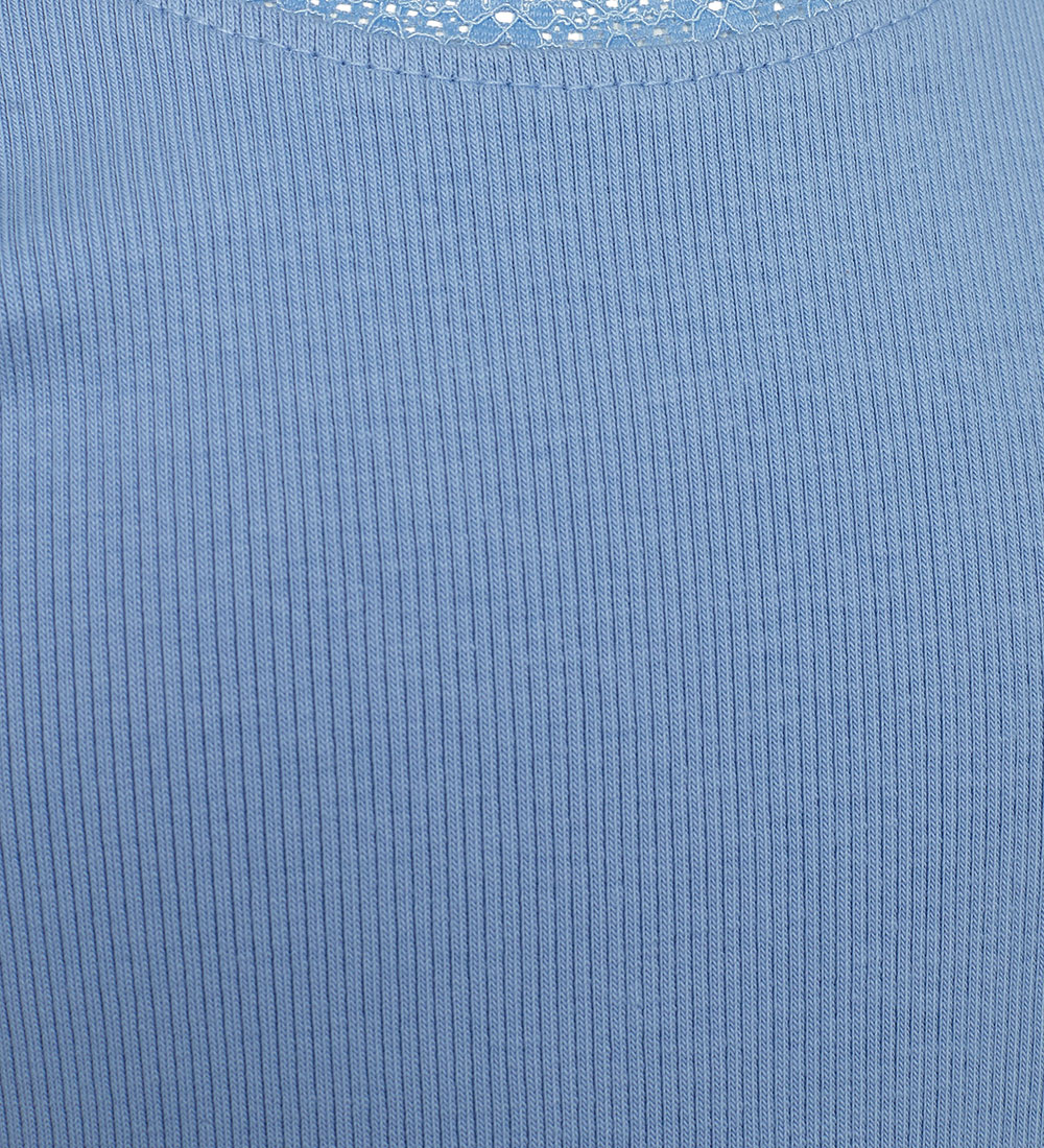 Sofie Schnoor Stuttermabolur - Rib - Björt Blue