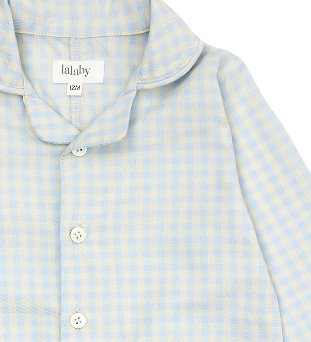 Lalaby Schlafanzug - Classic+ - Blue Gingham