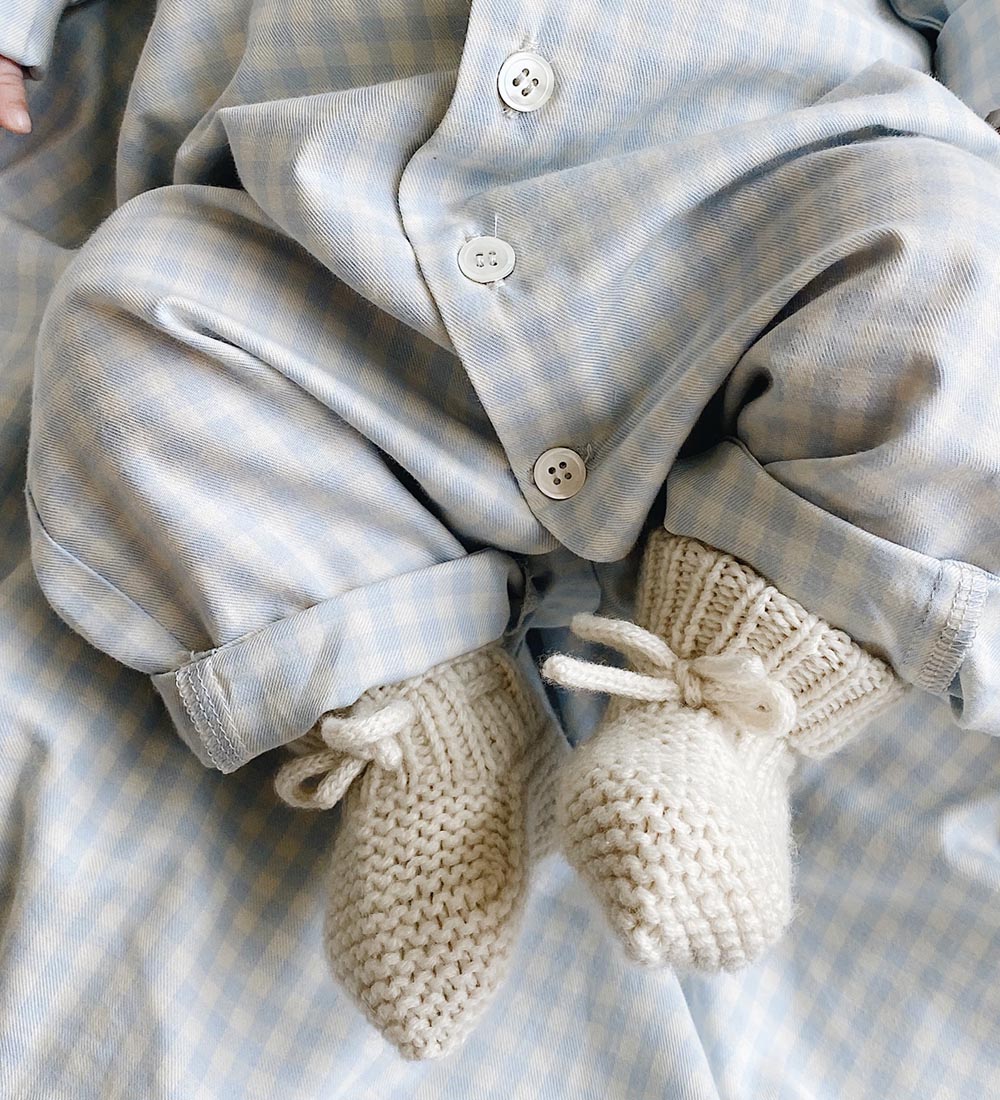 Lalaby Schlafanzug - Classic+ - Blue Gingham