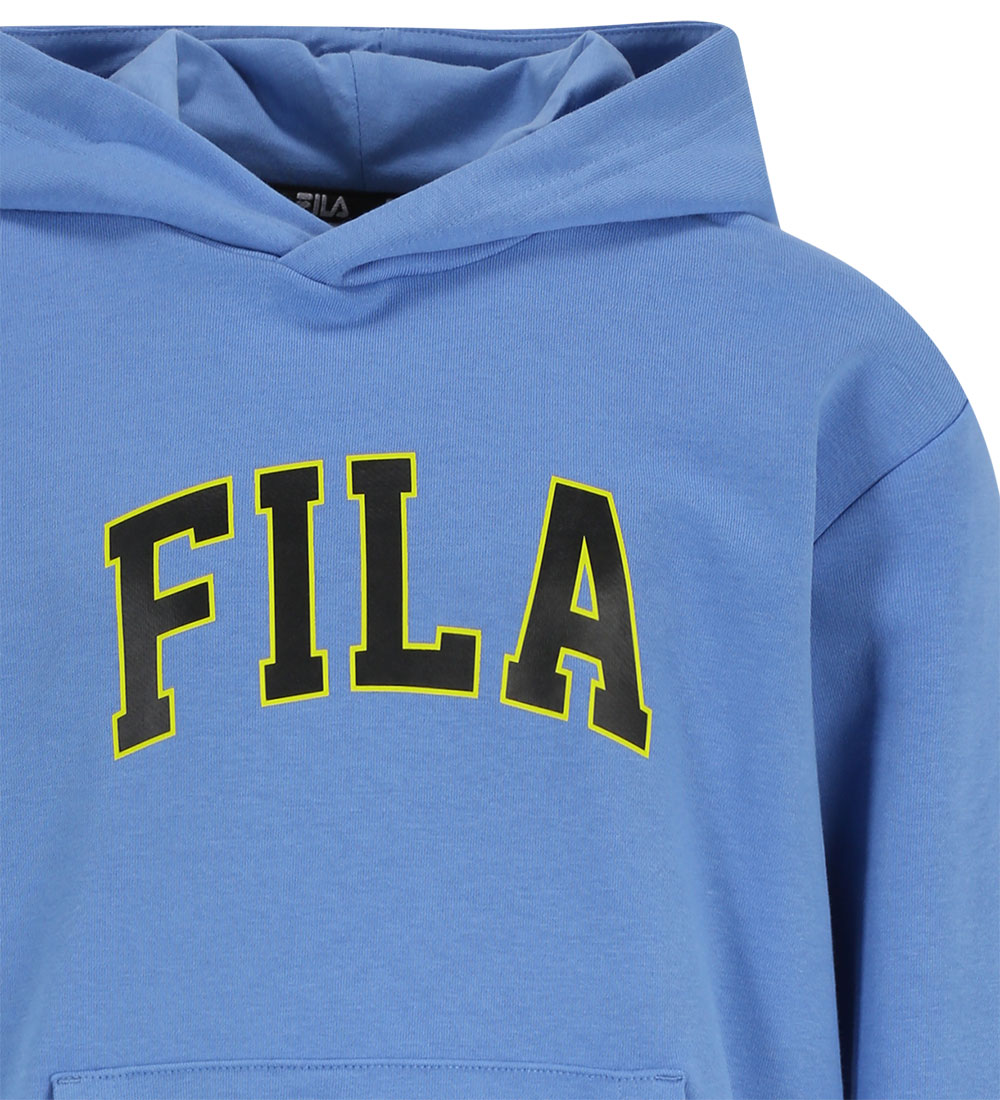 Fila Hoodie - Lehmrade - Ultramarine