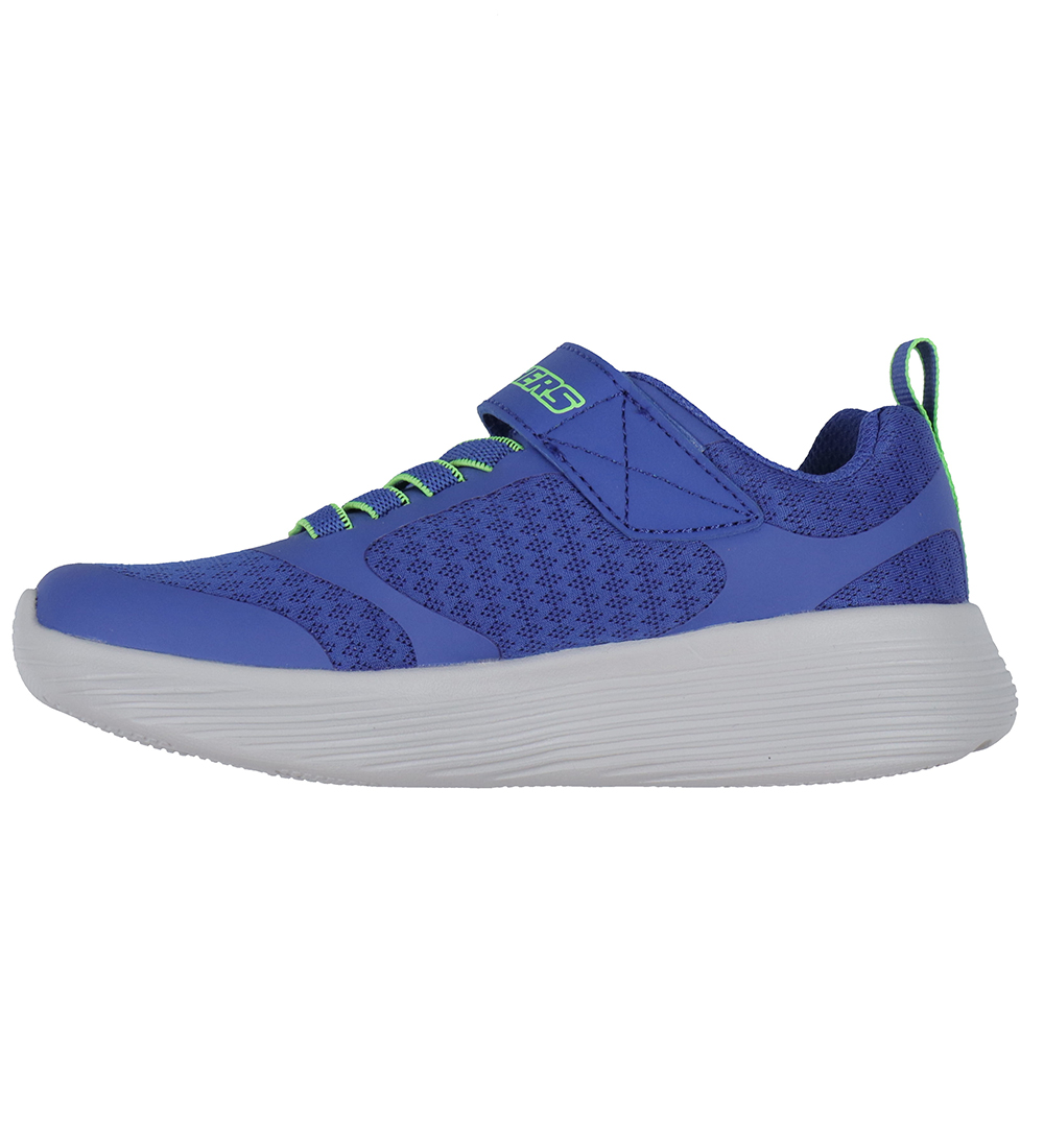 Skechers Shoe - Goltran - Blue/Lime