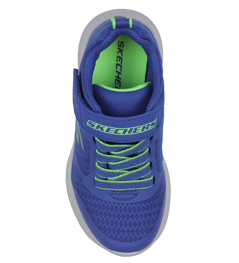 Skechers Shoe - Goltran - Blue/Lime