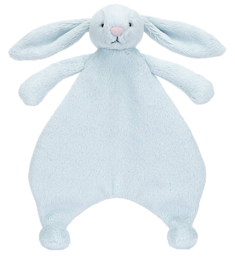 Jellycat Kúruteppi - 27x20 cm - Bashful Bunny - Baby Blue