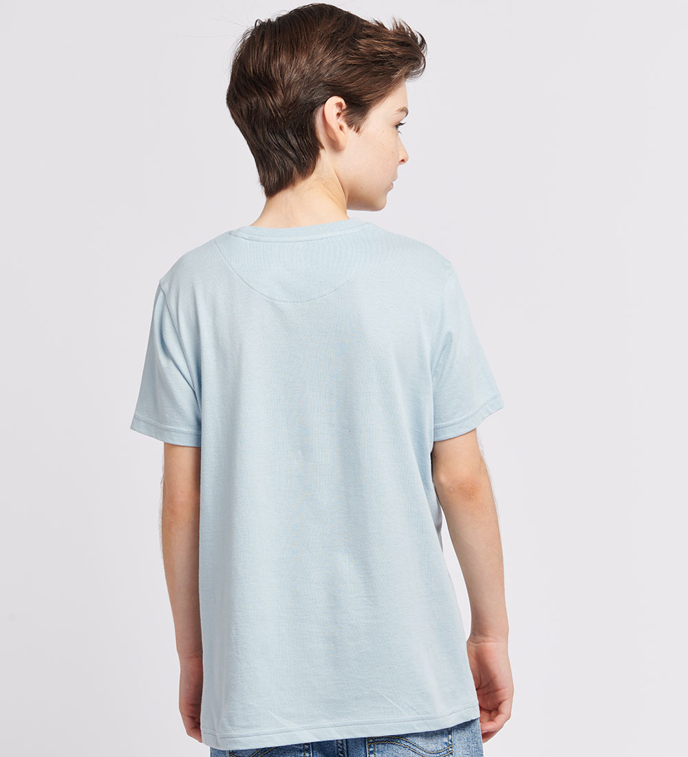 Lee T-shirt - Badge - Celestial Blue