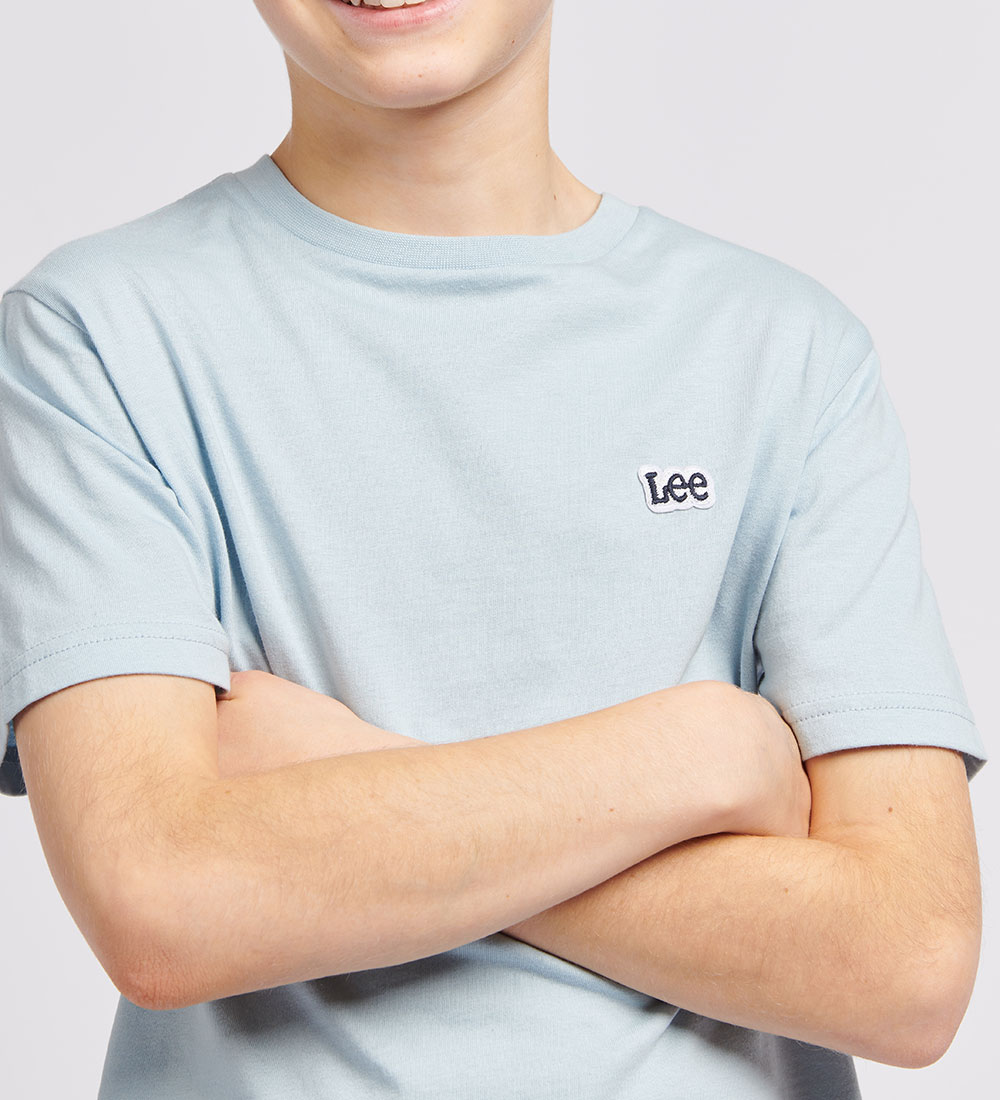 Lee T-shirt - Badge - Celestial Blue