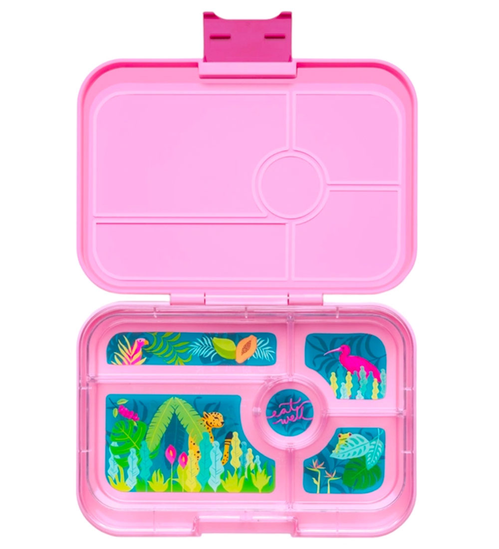 Yumbox Lunchbox w. 5 Rooms - Bento Tapas - Capri Pink/Jungle