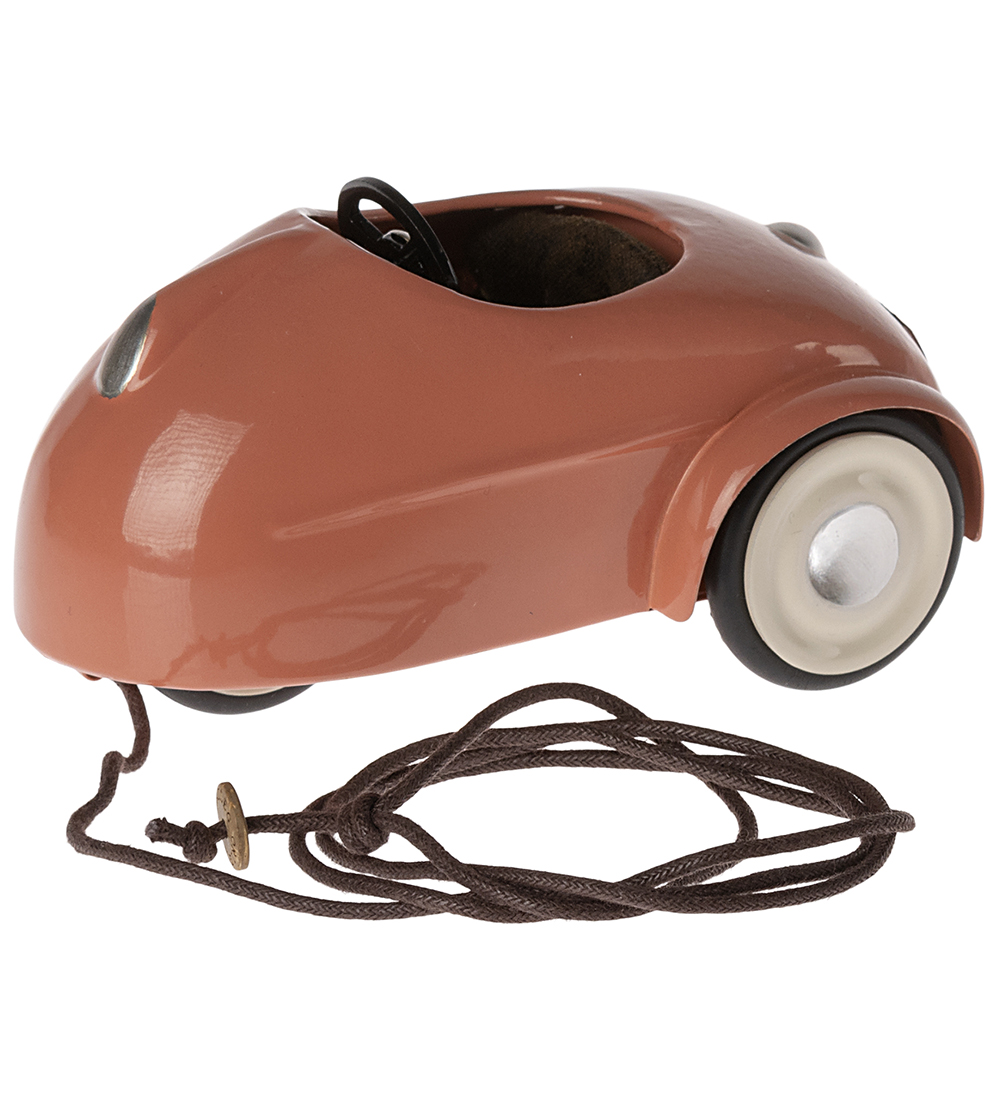 Maileg Car - Mouse - Coral