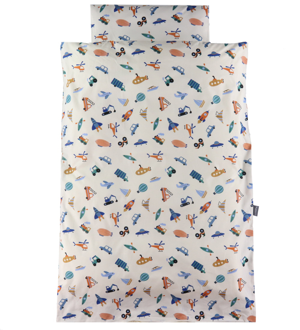 Nørgaard Madsens Bedding - Baby - Beige w. Flight and Various K