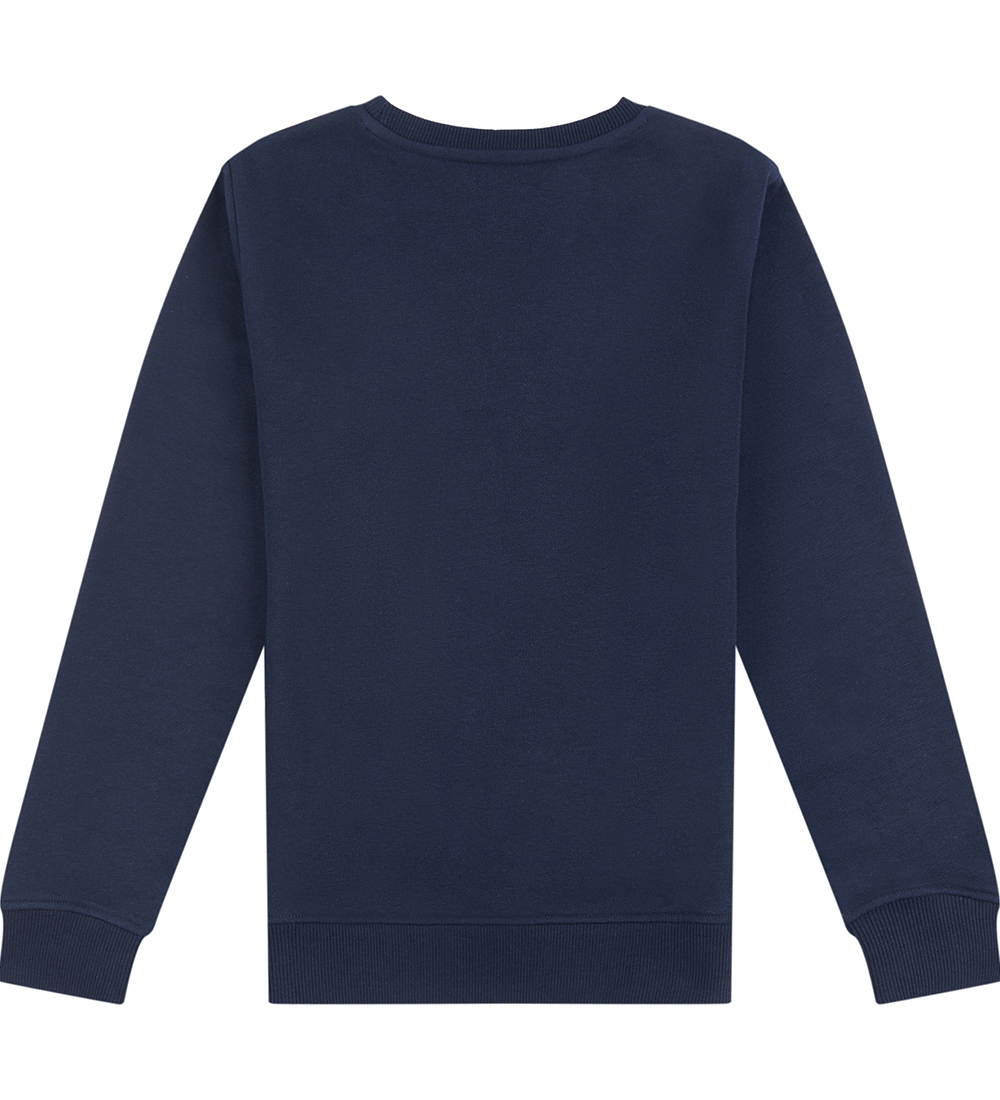 Lee Tröja - vinglig grafik - Marinblå Blazer