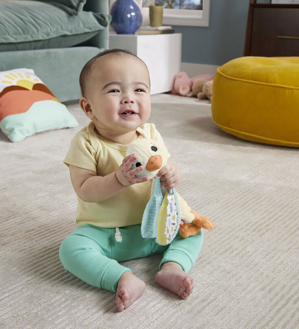 Doudou Fisher-Price - Sensimals Snuggle Up - Oie