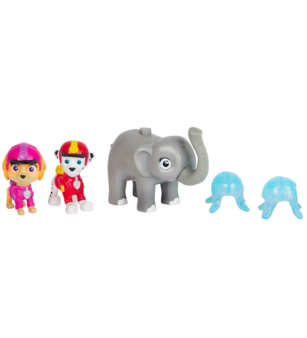 Paw Patrol Play Set - 10 cm - Marshall, Skye & Elephant