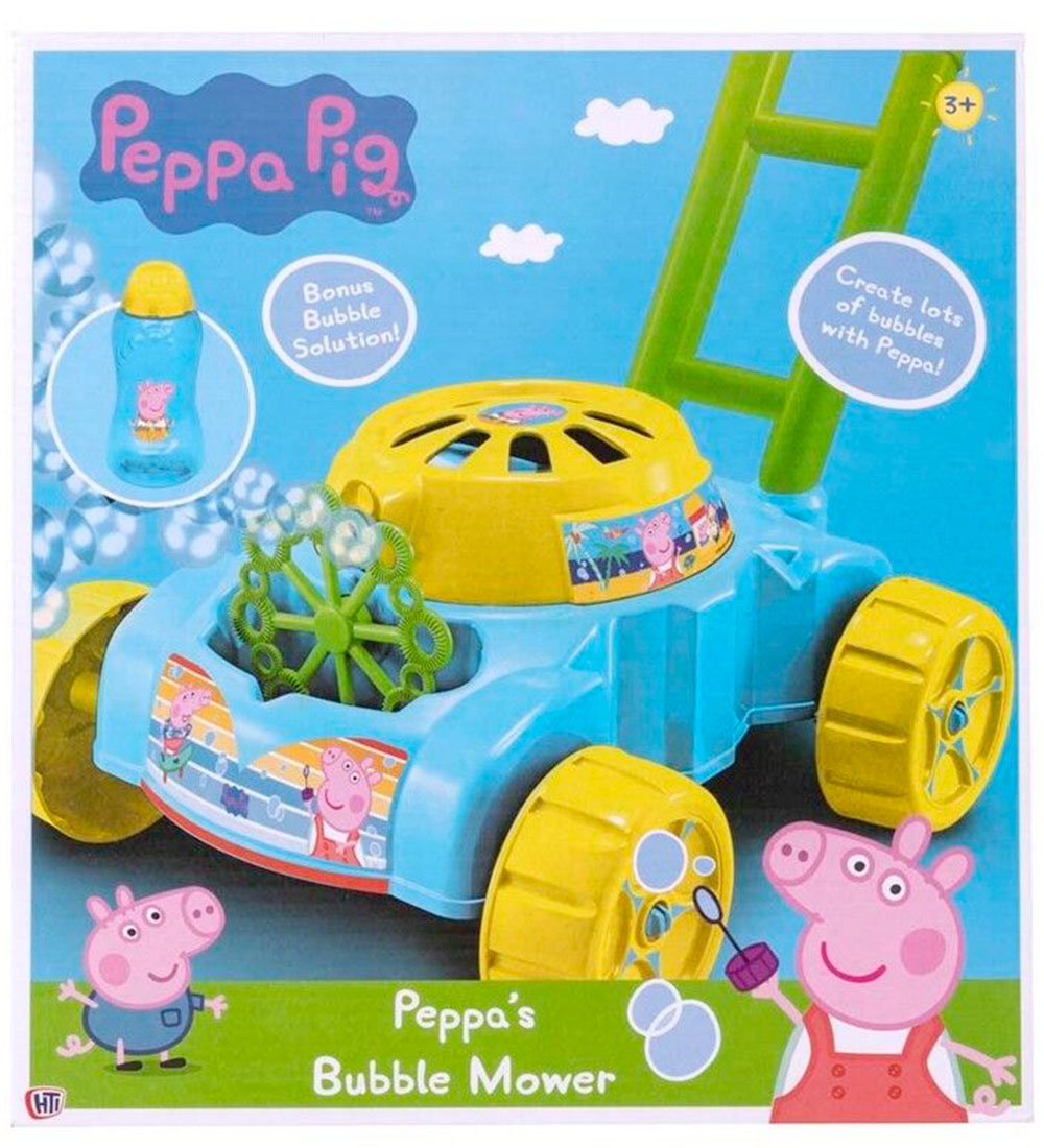 Bubbles Bubble Machine - Peppa Pig's Bubble Lawn Mower