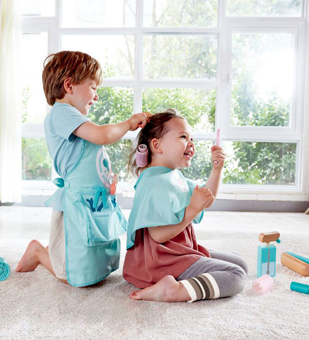 Hape Hair Dresser Kit w. Sound - Hair Salon Set