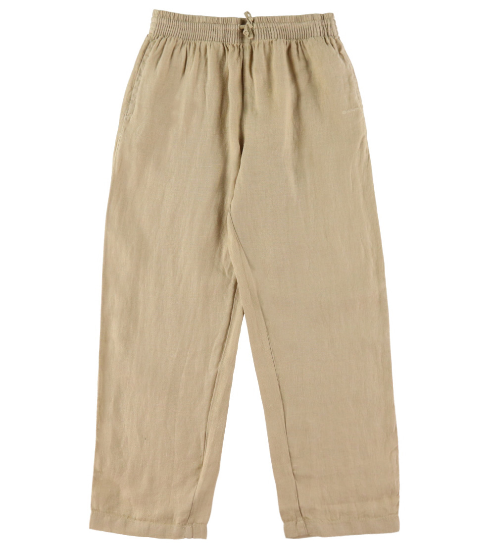 Pantalon GANT - Lin - Détendu - Dry Sable