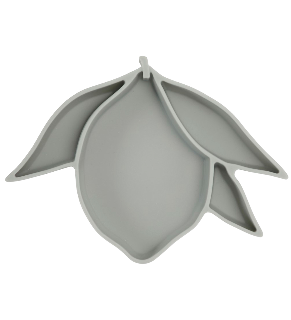 Konges Sløjd Bowl - Silicone - Lemon - Whale