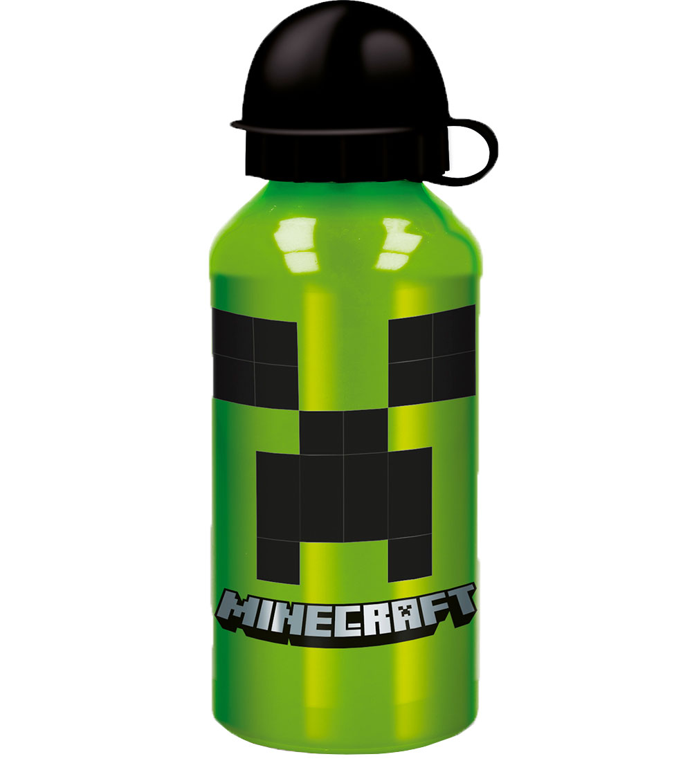 Minecraft Trinkflasche - 400 ml - Aluminium