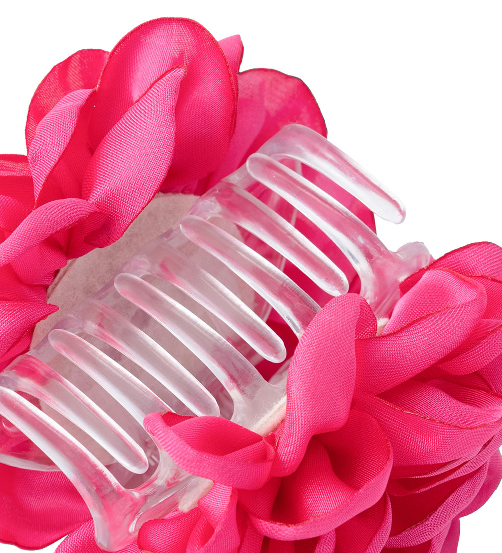 Name It Hårklämma - NkfAcc Rosie - 7x7 cm - Rosa Power