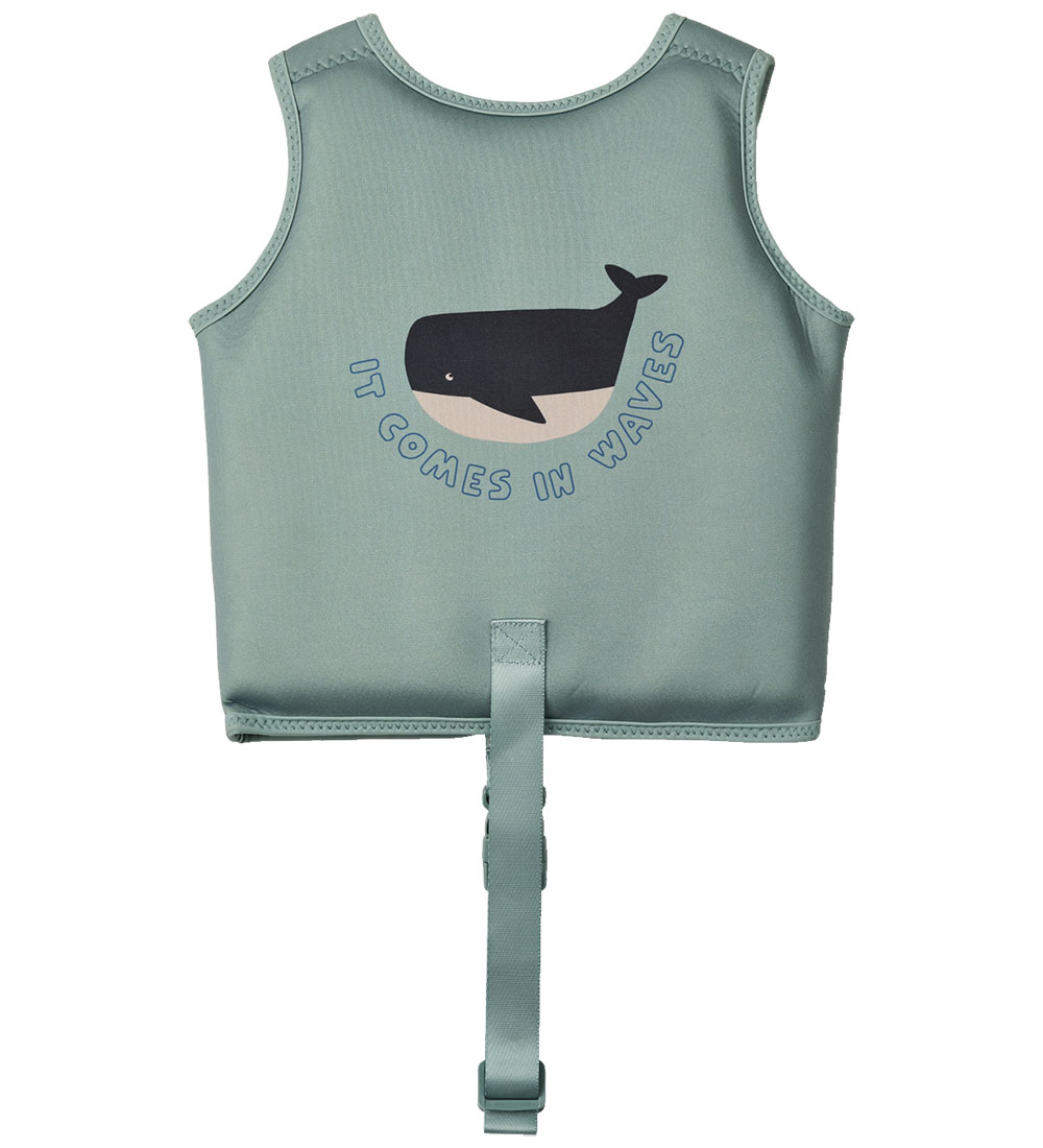 Liewood Schwimmweste - 11-15 kg - Dove - Es kommt in Waves/Peppe