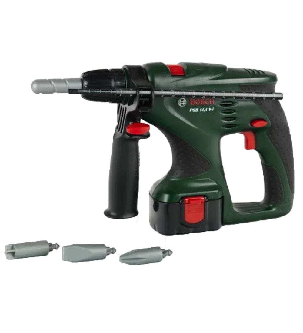 Bosch Mini Slagborr m. Ljus/ljud- Leksaker - Mörkgrön