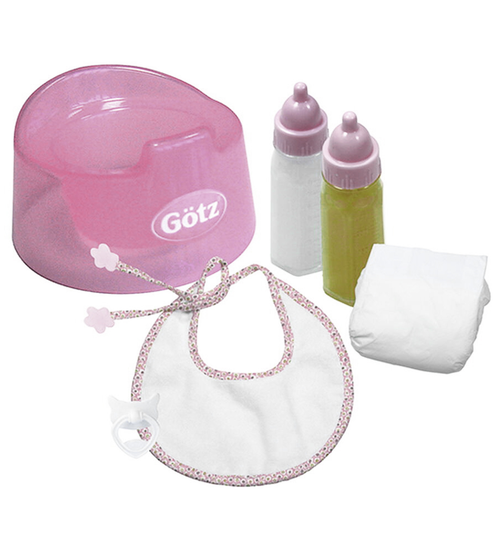 Götz Puppenzubehör - Töpfchen/Babyflasche