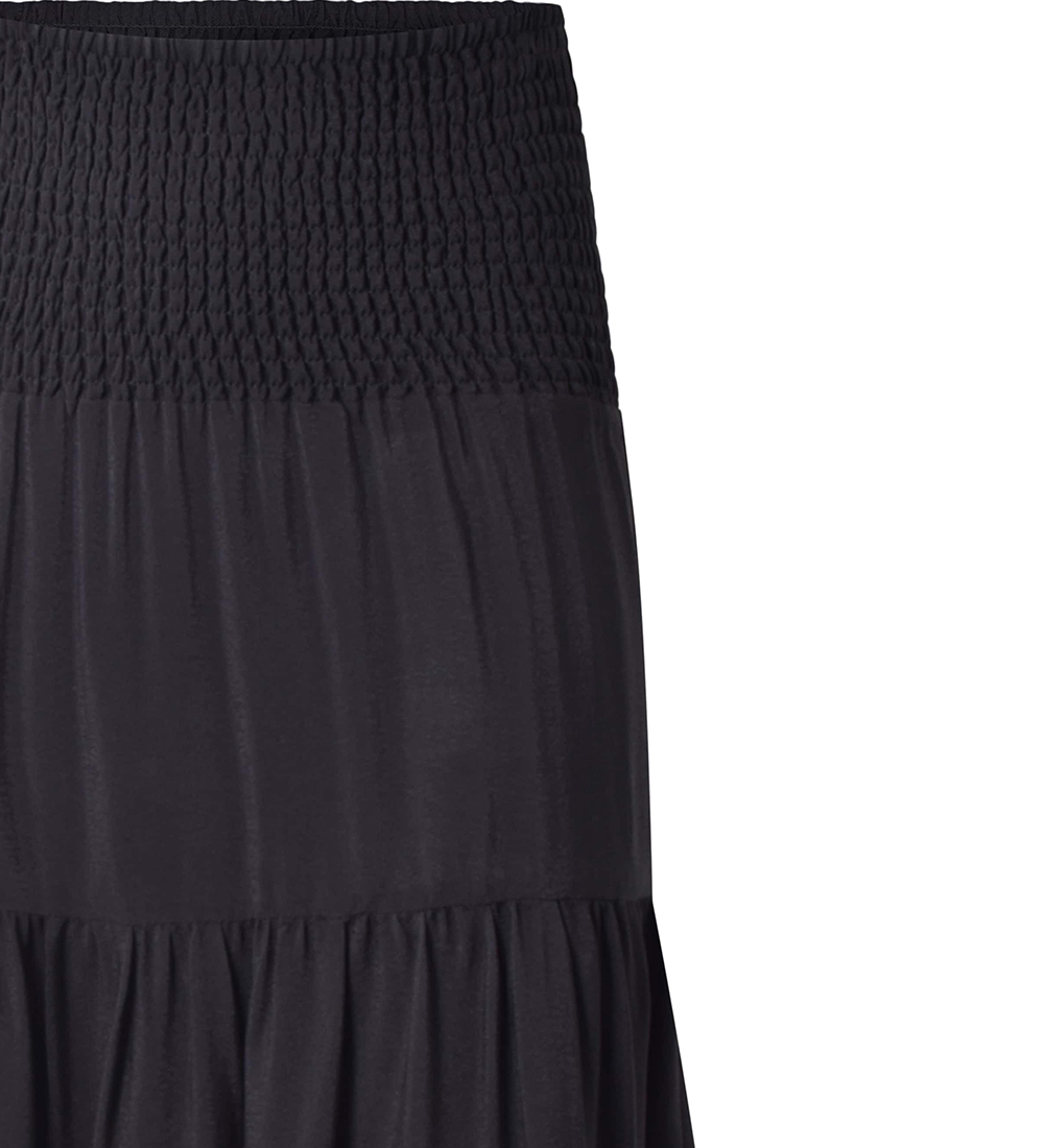 Hound Kjol - Maxi Smock - Svart