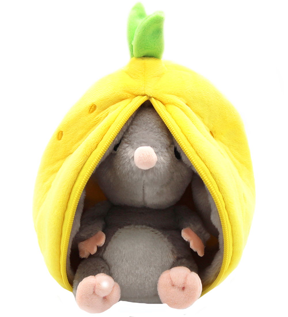 Flipetz Soft Toy - Rocket The Mouse Lemon - 20 cm