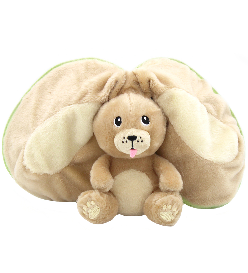 Flipetz Soft Toy - Crocket The Dog Apple - 20 cm