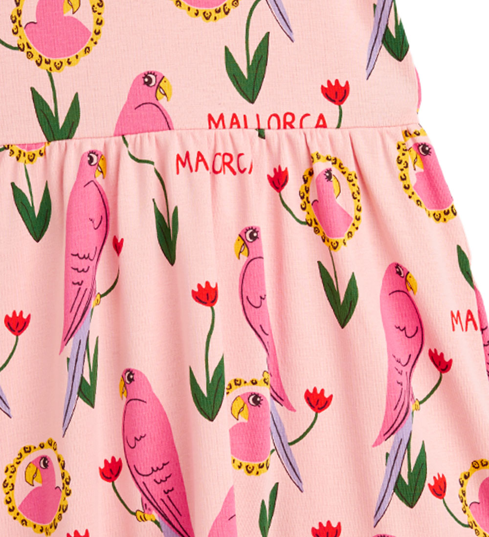 Mini Rodini Kleid - Papagei Aop - Pink