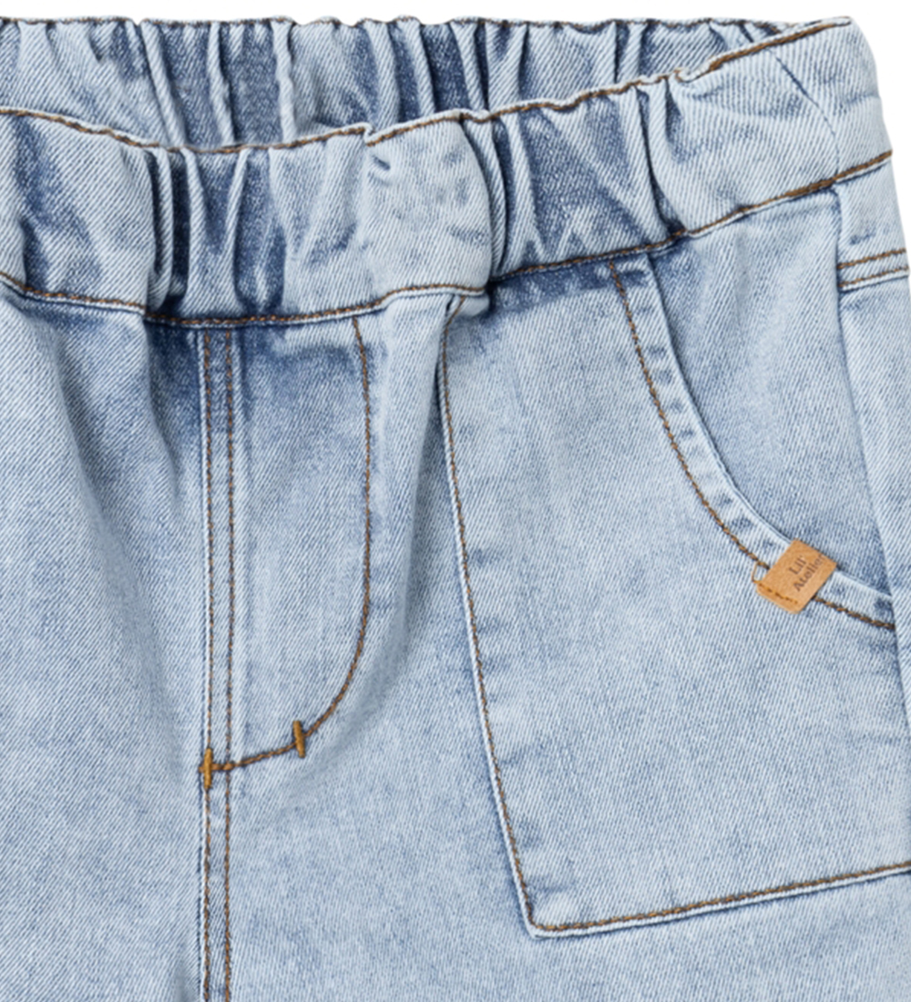 Lil' Atelier Shorts - Denim - NmmBen - Light Blue Denim