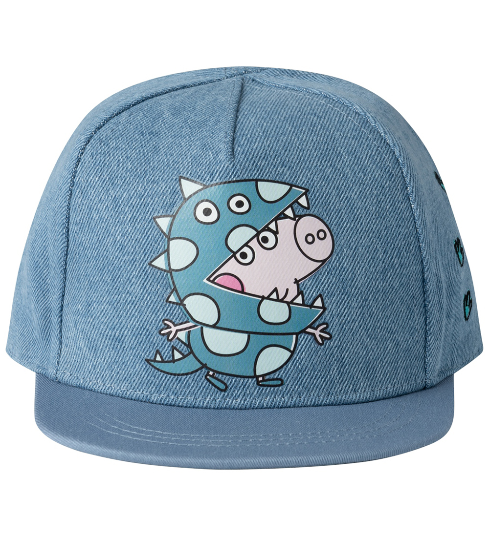 Name It Cap - Gallaefni - NmmAmani Peppa Pig - Provincial Blue