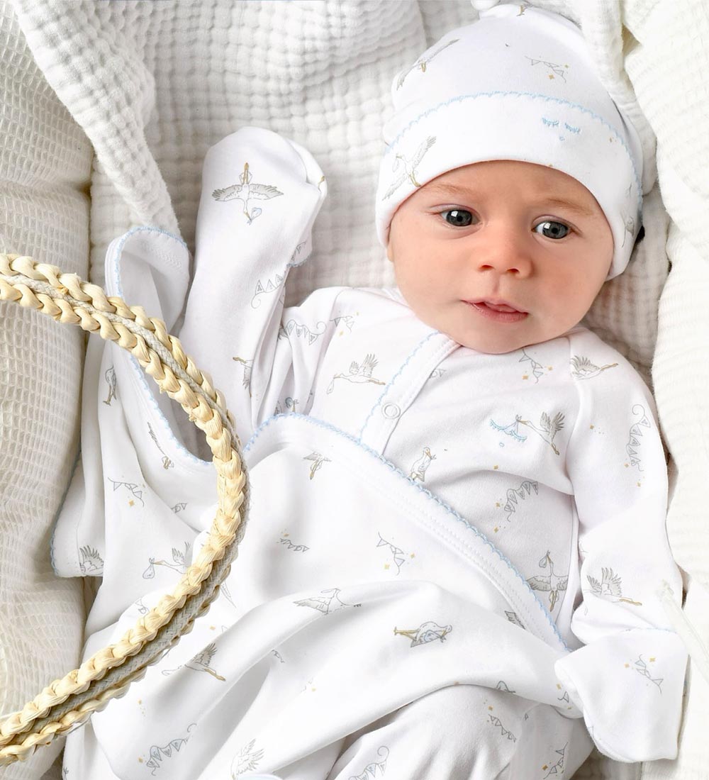 Livly Beanie - Storks - Storks/Blue