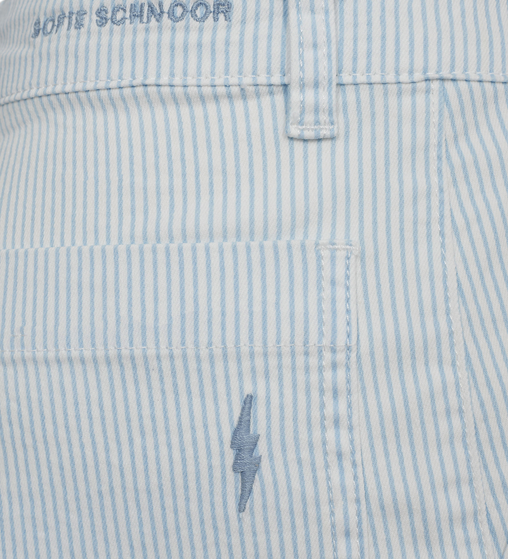 Sofie Schnoor Trousers - Lattice - Ice Blue