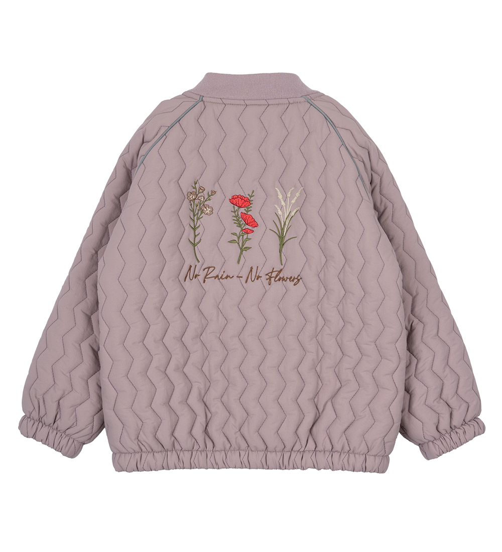 Mikk-Line Bomber Jacket - Nirvana w. Flowers