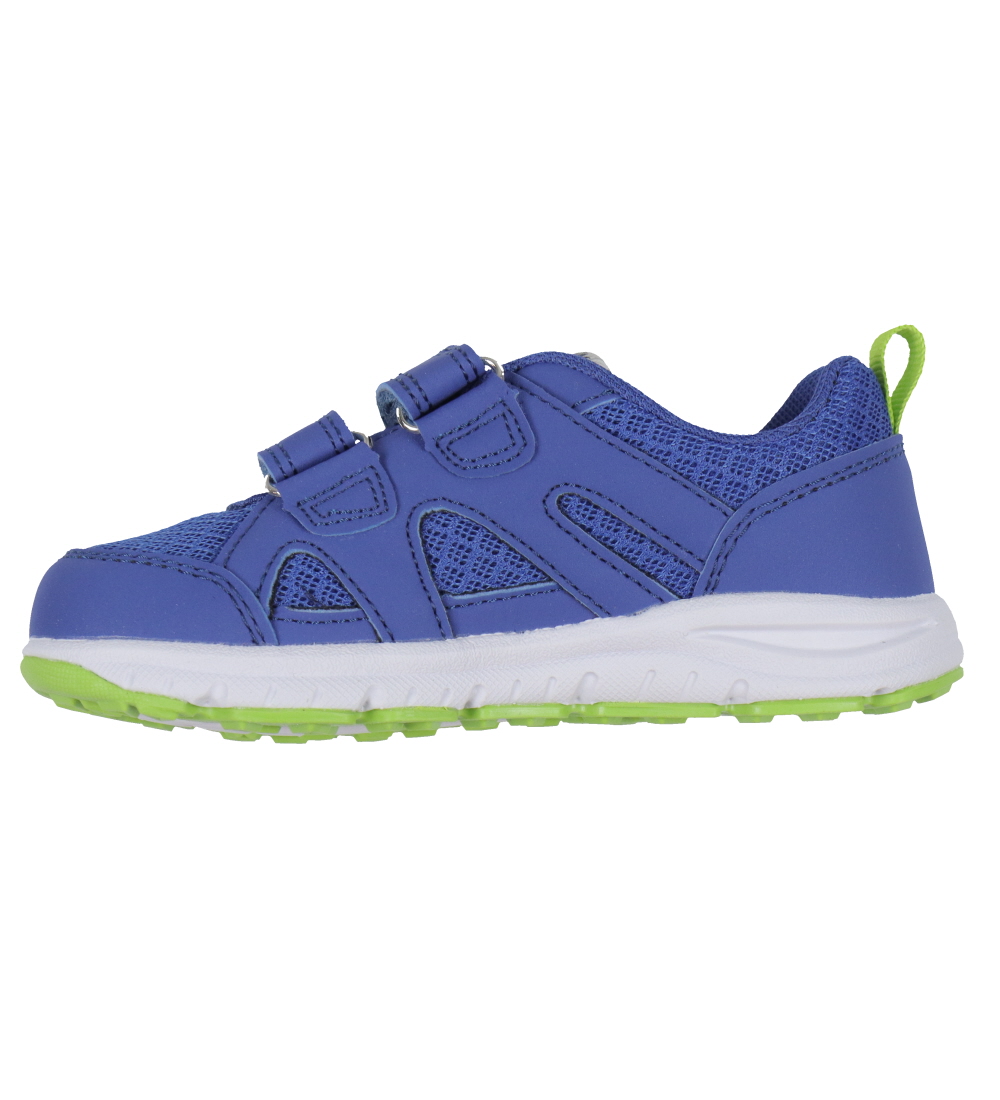 Viking Shoe - Odda 2V Low - Cobolt/Acid Green