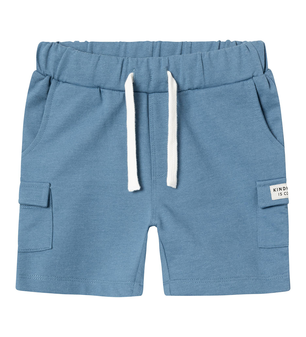 Name It Sweat Shorts - NmmHajdar - Provincial Blue