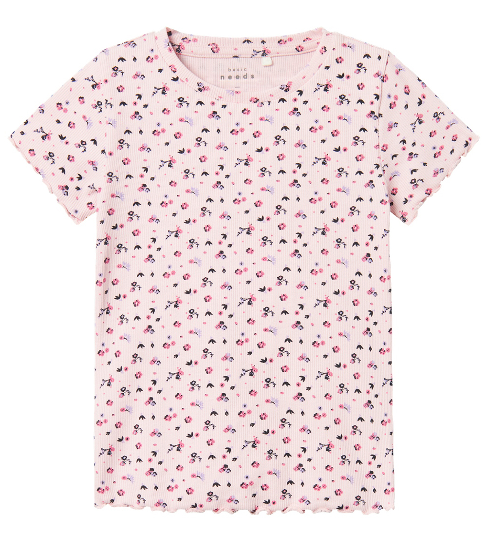 Name It T-shirt - Rib - NmfVemma - Parfait Pink