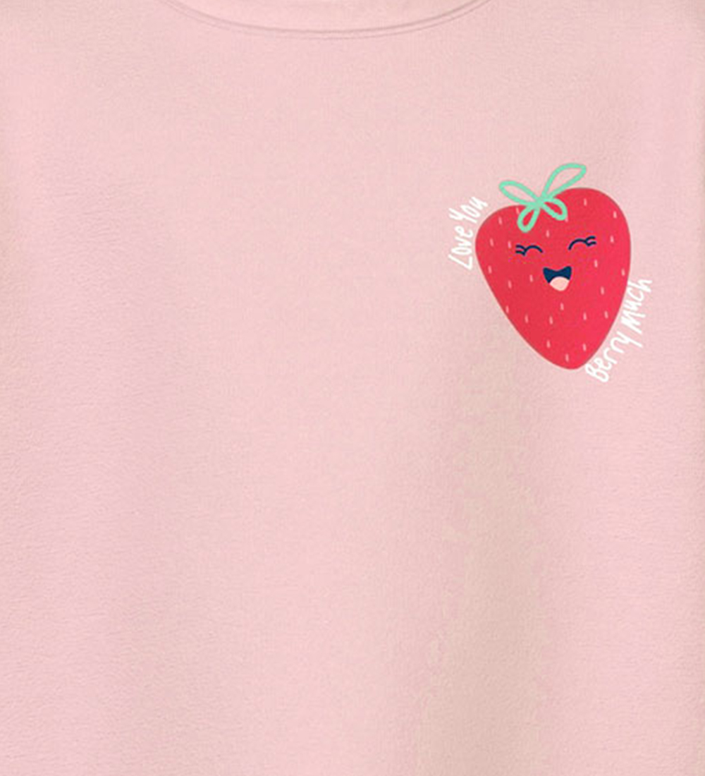 Name It T-shirt - NmfVarutti - Parfait Pink w. Strawberry