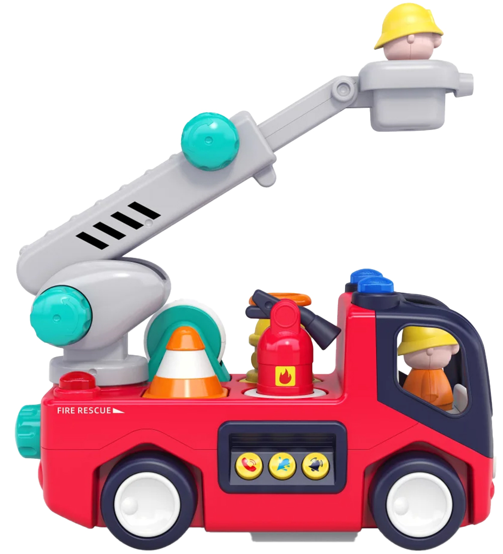 Kinder and Kids Feuerwehrauto - m. Licht, Musik und Bewegung