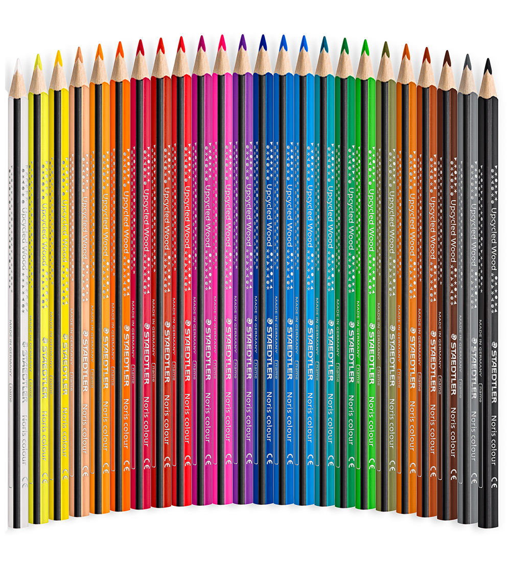 Staedtler Kleurpotloden - Noris gerecycled hout - 24 stk
