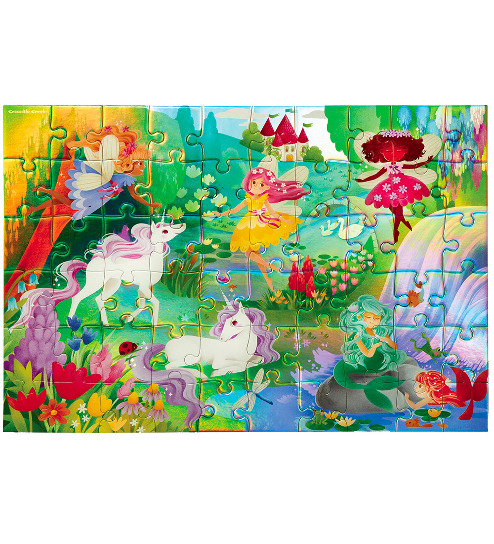 Crocodile Creek Jigsaw Puzzle - 60 Bricks - Magical Friends