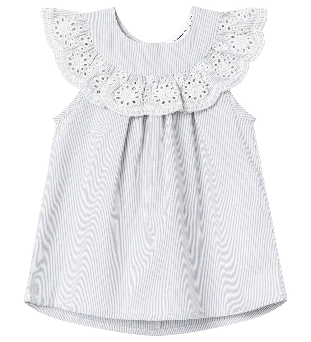 Name It Kleid - NbfHiline - Chambray Blue