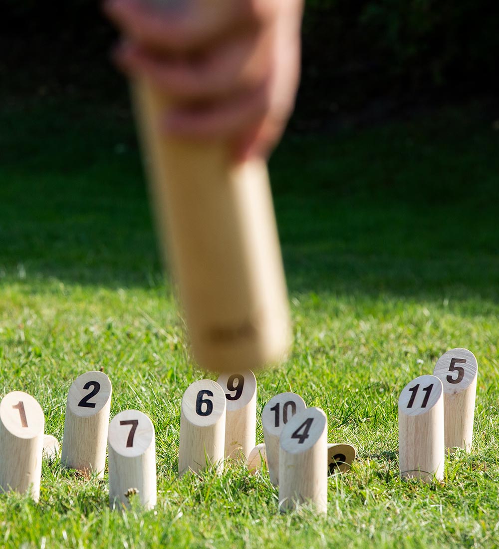 Bex Sport Garden games - Wood - Number Kubb