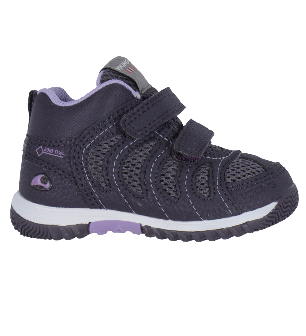 Viking Skór - Cascade Mid III GTX - Mid Grey/Violet